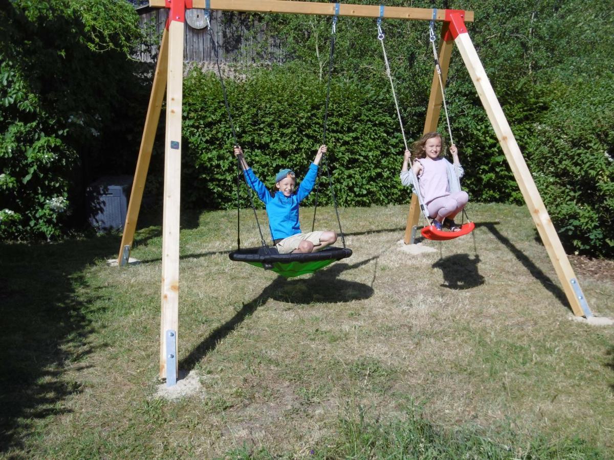 Ferienwohnung Wiesenblick Nahe Region Celle Und Hannover Buchholz Aller Bagian luar foto